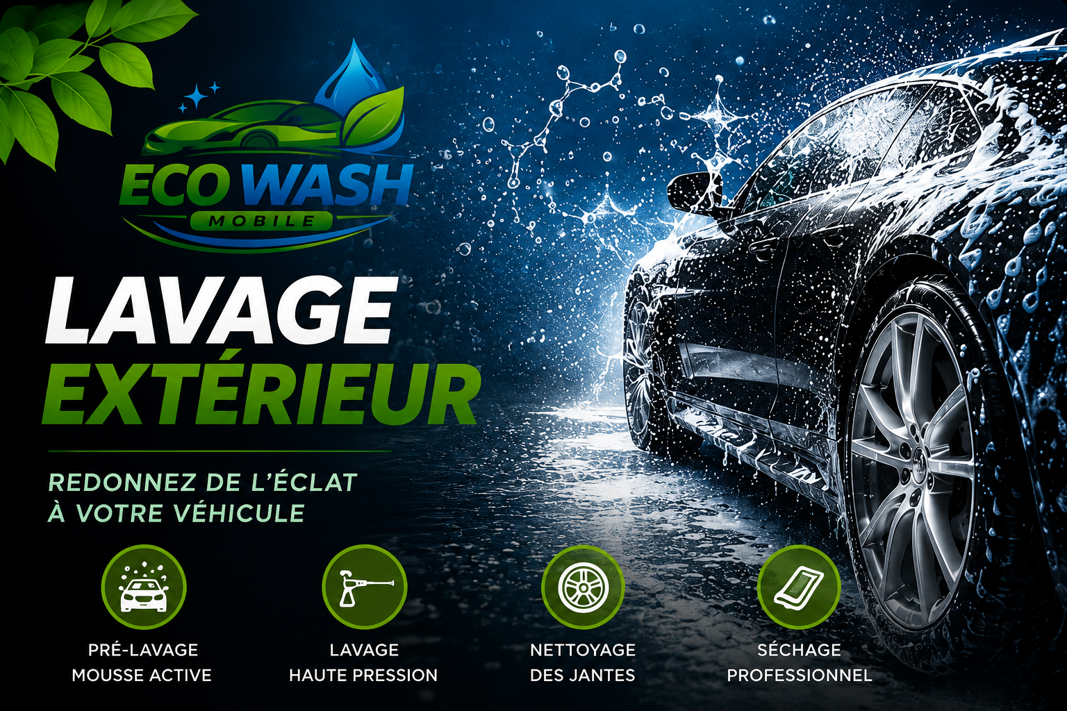 Lavage simple véhicule